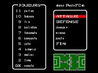 une photo d'Ã©cran de Captain Tsubasa 3 sur Nintendo Super Nes